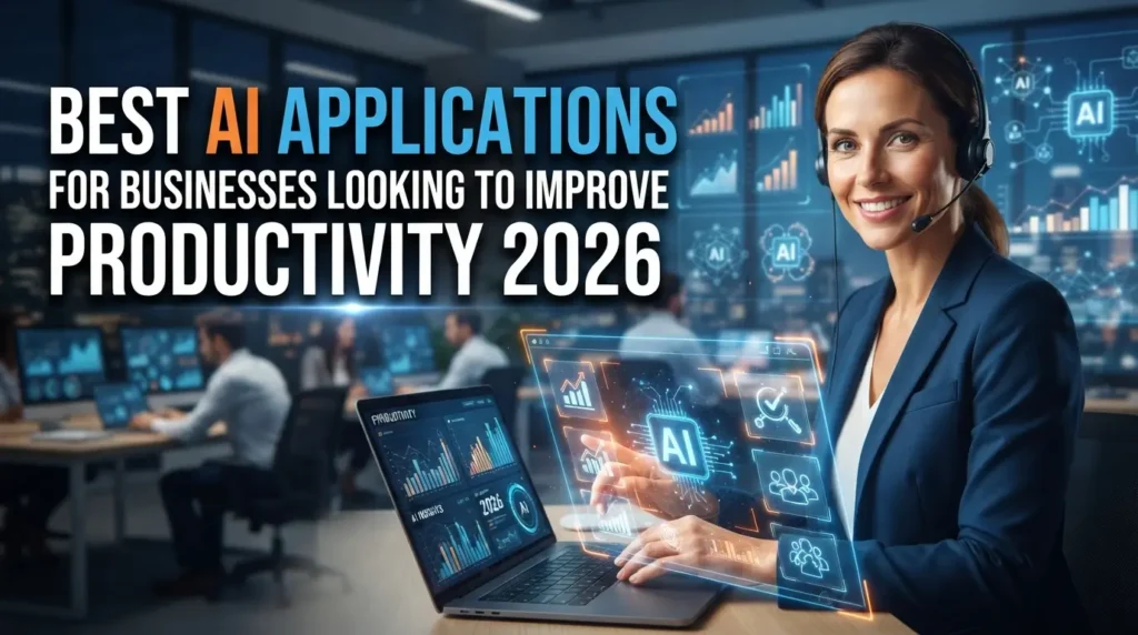 Best AI Applications for Businesses Looking to Improve Productivity 2026