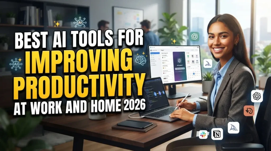 Best AI Tools for Improving Productivity at Work and Home 2026