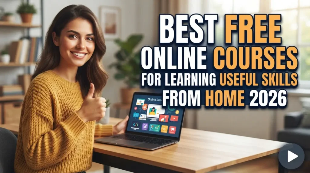 Best Free Online Courses for Learning Useful Skills from Home 2026