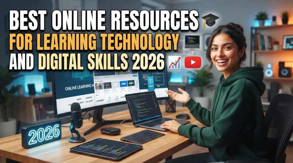 Best Online Resources for Learning Technology and Digital Skills 2026
