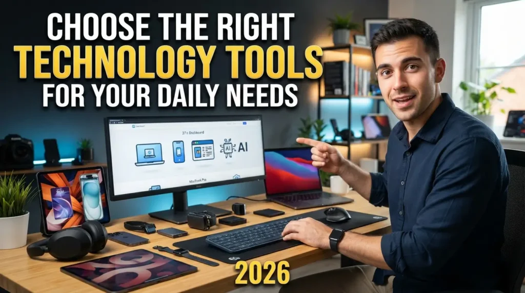 Choose the Right Technology Tools for Your Daily Needs 2026