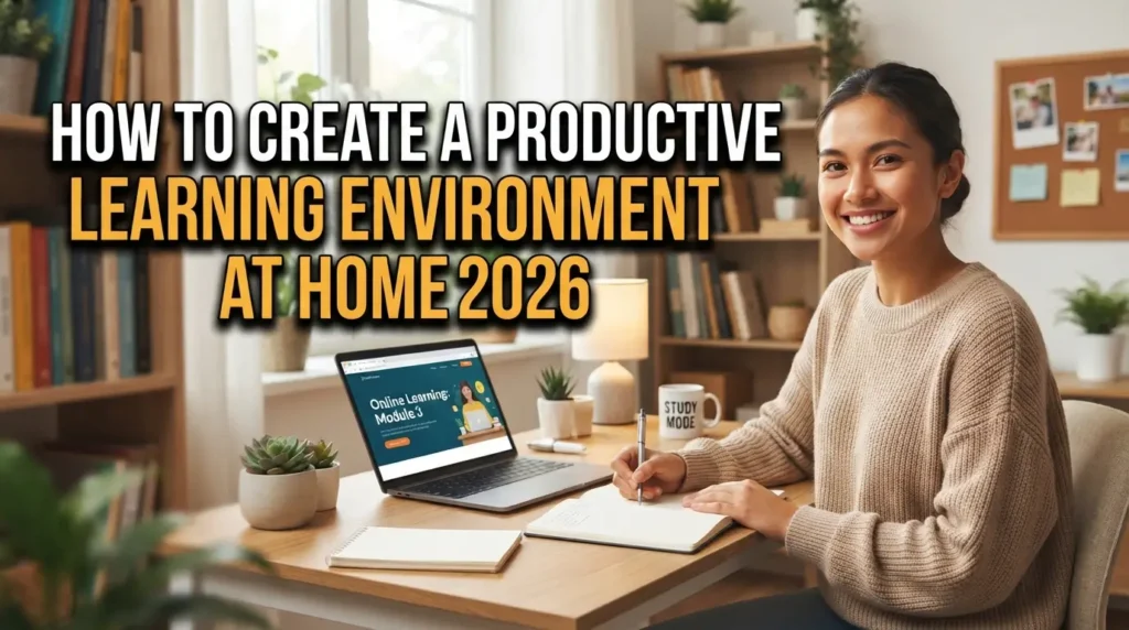 How to Create a Productive Learning Environment at Home 2026