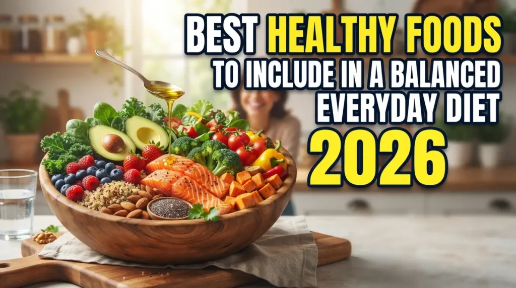 Best healthy foods to include in a balanced everyday diet 2026