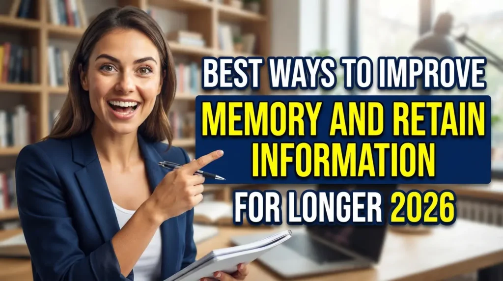 Best Ways to Improve Memory and Retain Information for Longer 2026