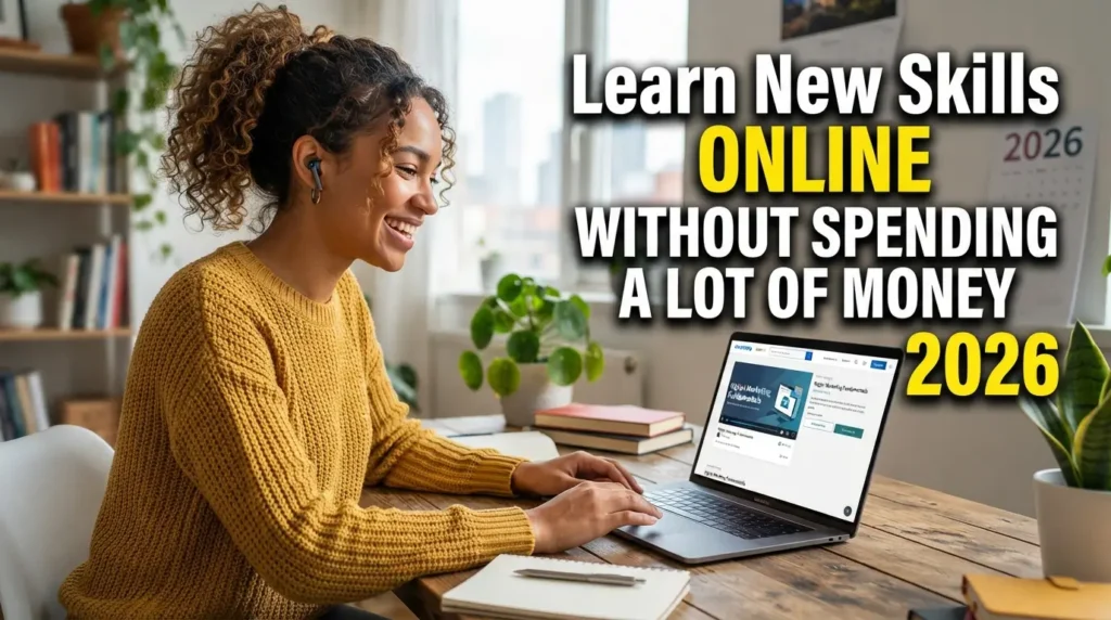 Learn New Skills Online Without Spending a Lot of Money 2026