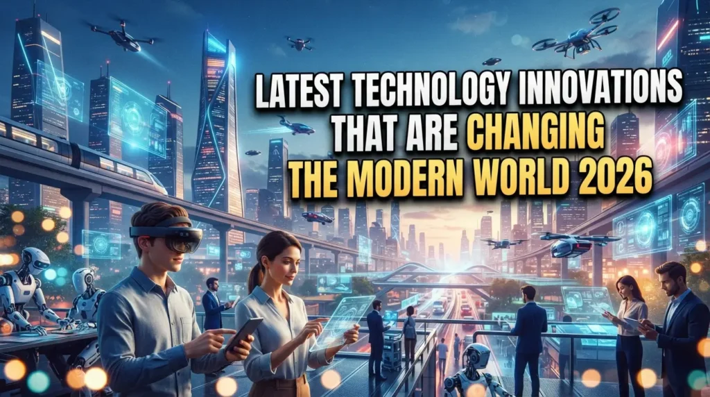 Latest Technology Innovations That Are Changing the Modern World 2026