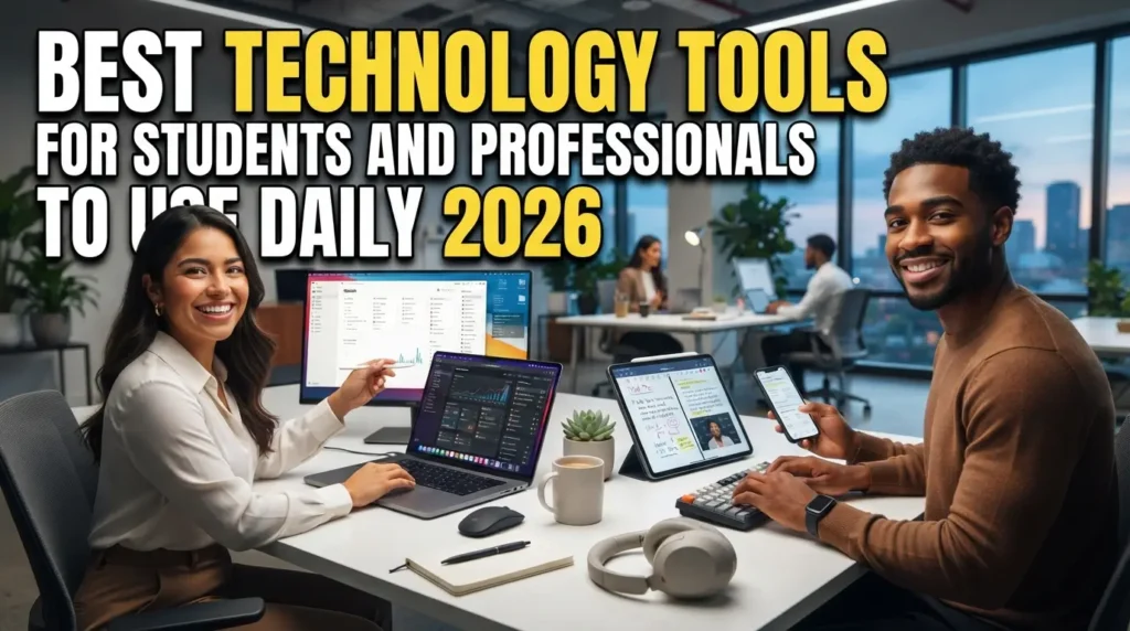Best Technology Tools for Students and Professionals to Use Daily 2026